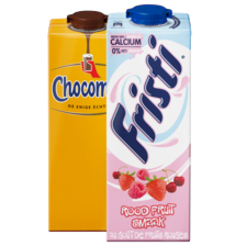 Houdbare Chocomel, Fristi of Optimel